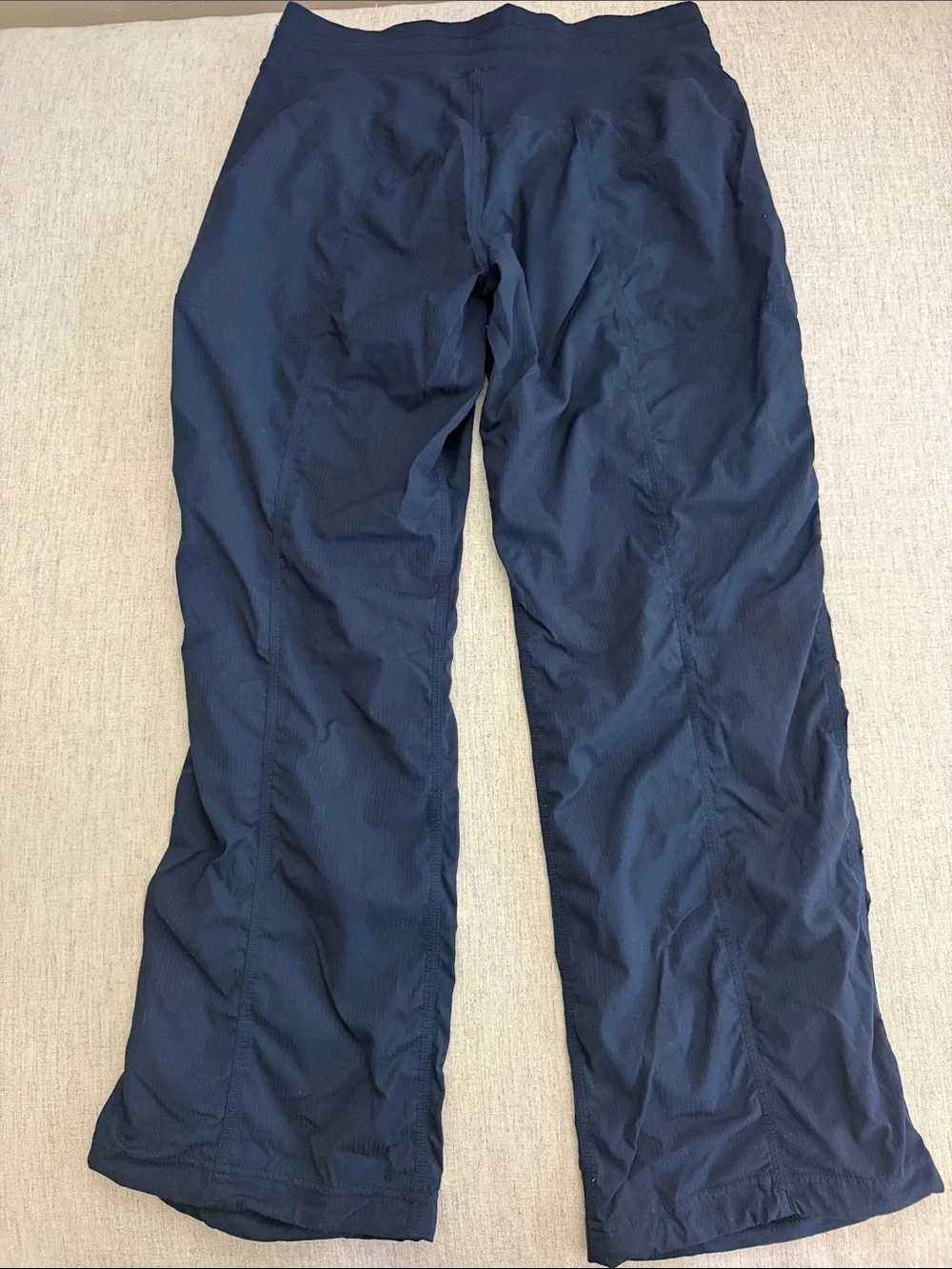 lululemon *Short Inseam* Dance Studio navy drawstring jogger pants